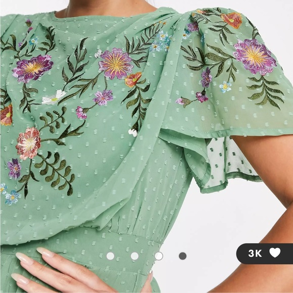 ASOS Design Pleated Dress - Picture 4 of 10